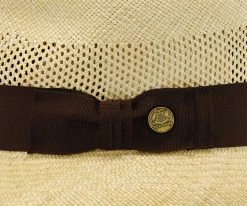 Whippet - Stetson Natural Straw Grade 8 Panama Fedora Hat