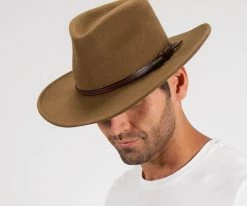 Promo โ Bozeman - Stetson Crushable Wool Felt Outdoor Hat - TWBOZE ๐ 58 Bozeman - Stetson Crushable Wool Felt Outdoor Hat - TWBOZE