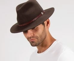 Cromwell - Stetson Crushable Wool Fedora Hat - TWCMWL