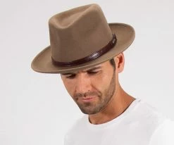 Best deal ๐ Stetson Cruiser Crushable Wool Felt Fedora Hat - TWCRUR Men ๐ 58 Stetson Cruiser Crushable Wool Felt Fedora Hat - TWCRUR Men