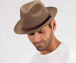 Brand new ๐ฅฐ Dee Cee - Stetson Wool Felt Fedora Hat Men ๐ฏ 43 Dee Cee - Stetson Wool Felt Fedora Hat Men