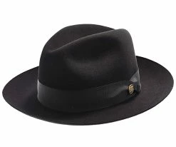 Men Lucky Strike - Stetson Wool Felt Fedora Hat