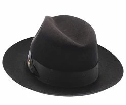 Flash Sale ⌛ Men Lucky Strike - Stetson Wool Felt Fedora Hat ❤️ 47 Men Lucky Strike - Stetson Wool Felt Fedora Hat