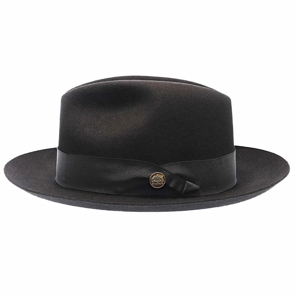Flash Sale ⌛ Men Lucky Strike - Stetson Wool Felt Fedora Hat ❤️ 5 Men Lucky Strike - Stetson Wool Felt Fedora Hat