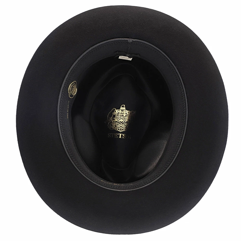 Flash Sale ⌛ Men Lucky Strike - Stetson Wool Felt Fedora Hat ❤️ 9 Men Lucky Strike - Stetson Wool Felt Fedora Hat