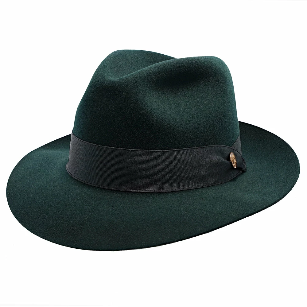 Flash Sale ⌛ Men Lucky Strike - Stetson Wool Felt Fedora Hat ❤️ 14 Men Lucky Strike - Stetson Wool Felt Fedora Hat