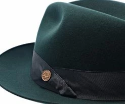 Flash Sale ⌛ Men Lucky Strike - Stetson Wool Felt Fedora Hat ❤️ 52 Men Lucky Strike - Stetson Wool Felt Fedora Hat