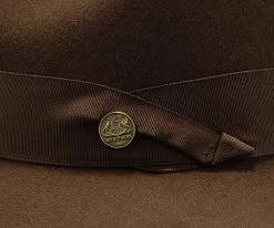 Flash Sale ⌛ Men Lucky Strike - Stetson Wool Felt Fedora Hat ❤️ 65 Men Lucky Strike - Stetson Wool Felt Fedora Hat