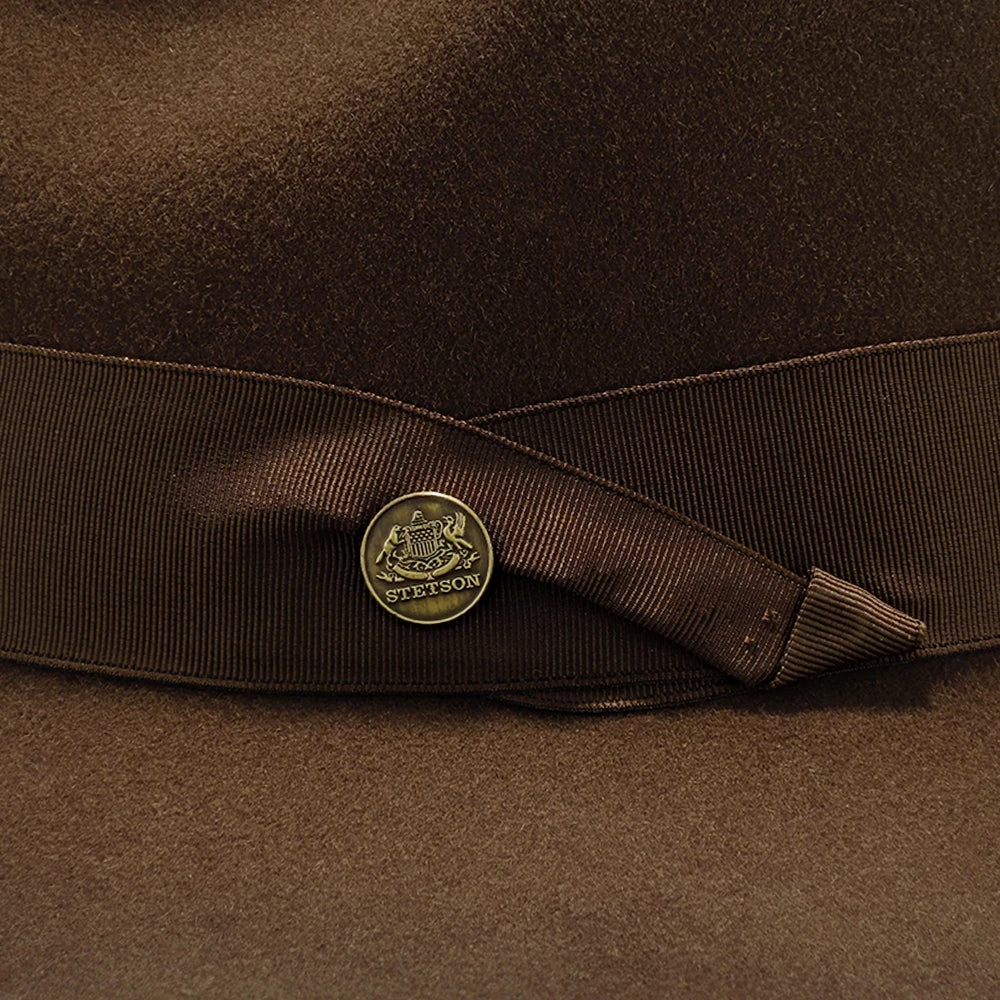 Flash Sale ⌛ Men Lucky Strike - Stetson Wool Felt Fedora Hat ❤️ 25 Men Lucky Strike - Stetson Wool Felt Fedora Hat