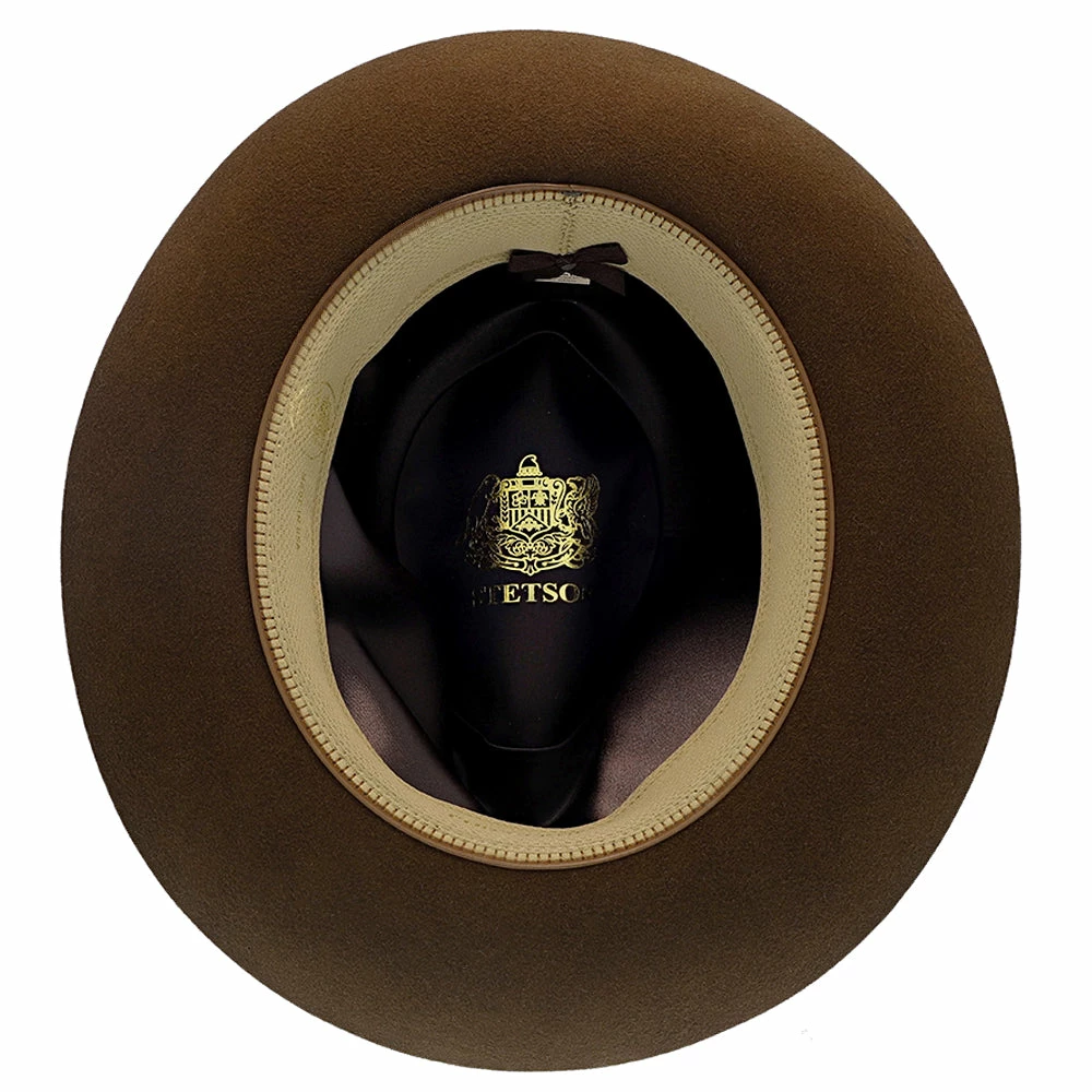 Flash Sale ⌛ Men Lucky Strike - Stetson Wool Felt Fedora Hat ❤️ 26 Men Lucky Strike - Stetson Wool Felt Fedora Hat