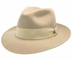 Flash Sale ⌛ Men Lucky Strike - Stetson Wool Felt Fedora Hat ❤️ 69 Men Lucky Strike - Stetson Wool Felt Fedora Hat