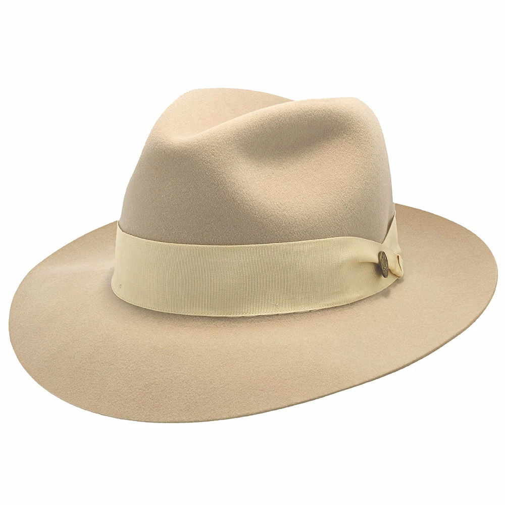 Flash Sale ⌛ Men Lucky Strike - Stetson Wool Felt Fedora Hat ❤️ 29 Men Lucky Strike - Stetson Wool Felt Fedora Hat