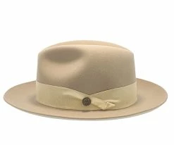 Flash Sale ⌛ Men Lucky Strike - Stetson Wool Felt Fedora Hat ❤️ 67 Men Lucky Strike - Stetson Wool Felt Fedora Hat
