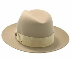 Flash Sale ⌛ Men Lucky Strike - Stetson Wool Felt Fedora Hat ❤️ 71 Men Lucky Strike - Stetson Wool Felt Fedora Hat