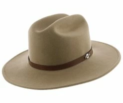 New โ๏ธ Men Route 66 - Stetson Wool Felt Western Hat ๐ 28 Men Route 66 - Stetson Wool Felt Western Hat