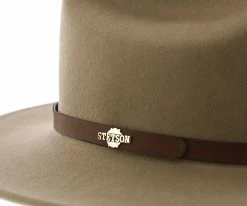 New โ๏ธ Men Route 66 - Stetson Wool Felt Western Hat ๐ 33 Men Route 66 - Stetson Wool Felt Western Hat