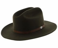 New โ๏ธ Men Route 66 - Stetson Wool Felt Western Hat ๐ 21 Men Route 66 - Stetson Wool Felt Western Hat