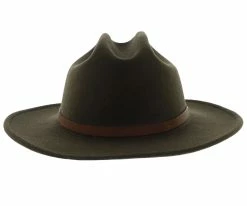 New โ๏ธ Men Route 66 - Stetson Wool Felt Western Hat ๐ 20 Men Route 66 - Stetson Wool Felt Western Hat