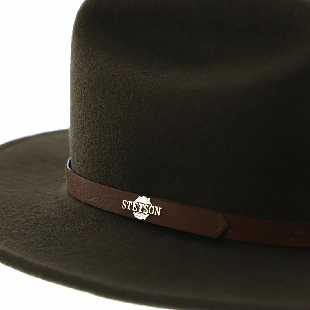 New โ๏ธ Men Route 66 - Stetson Wool Felt Western Hat ๐ 8 Men Route 66 - Stetson Wool Felt Western Hat