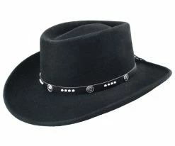 Men Joker - Bailey Litefelt Telescope Crown Western Hat