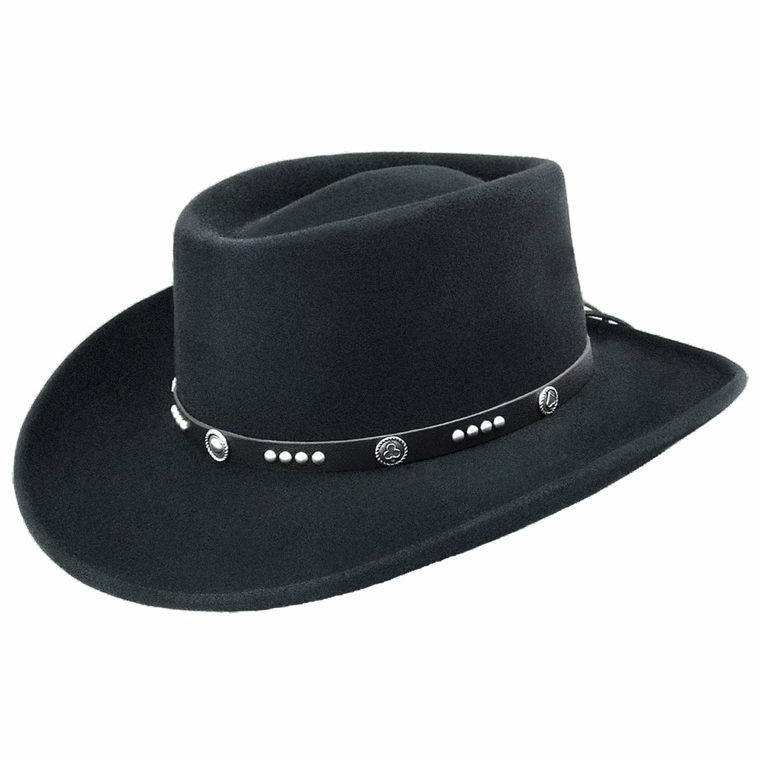 Promo ๐ Men Joker - Bailey Litefelt Telescope Crown Western Hat โ 2 Men Joker - Bailey Litefelt Telescope Crown Western Hat