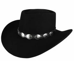 Ellsworth - Bailey Teardrop Crown Wool Felt Western Hat