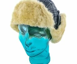 Promo โ Men Reykjavk - Woolrich W9416 Aviator Red & Black Plaid Wool Blend Trapper Hat ๐ฅฐ 21 Men Reykjavk - Woolrich W9416 Aviator Red & Black Plaid Wool Blend Trapper Hat