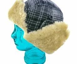 Promo โ Men Reykjavk - Woolrich W9416 Aviator Red & Black Plaid Wool Blend Trapper Hat ๐ฅฐ 24 Men Reykjavk - Woolrich W9416 Aviator Red & Black Plaid Wool Blend Trapper Hat