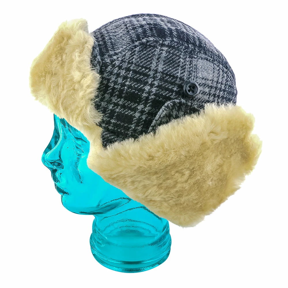 Promo โ Men Reykjavk - Woolrich W9416 Aviator Red & Black Plaid Wool Blend Trapper Hat ๐ฅฐ 7 Men Reykjavk - Woolrich W9416 Aviator Red & Black Plaid Wool Blend Trapper Hat