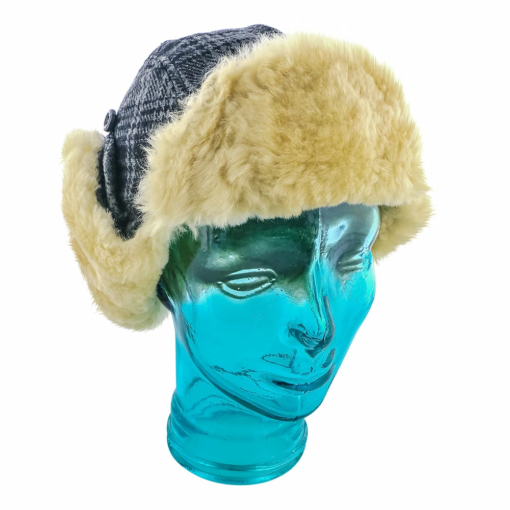 Promo โ Men Reykjavk - Woolrich W9416 Aviator Red & Black Plaid Wool Blend Trapper Hat ๐ฅฐ 5 Men Reykjavk - Woolrich W9416 Aviator Red & Black Plaid Wool Blend Trapper Hat