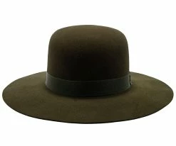 Pikes Peak - Stetson Wool Felt Open Crown Fedora Hat Men