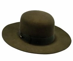 Pikes Peak - Stetson Wool Felt Open Crown Fedora Hat Men