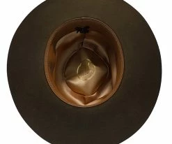 Pikes Peak - Stetson Wool Felt Open Crown Fedora Hat Men