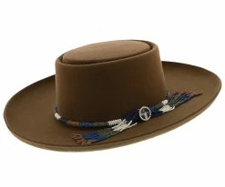 New ๐ Tellus - Stetson Wool Felt Bolero Hat โ 12 Tellus - Stetson Wool Felt Bolero Hat