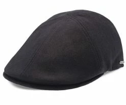 Men Walrus Hats Luxe Grand Master Duckbill Flat Cap