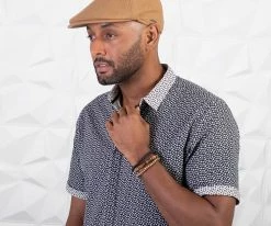 Men Walrus Hats Luxe Grand Master Duckbill Flat Cap