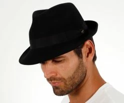 Triumph - Walrus Hats Grey Wool Felt Trilby Hat - H7004 Men