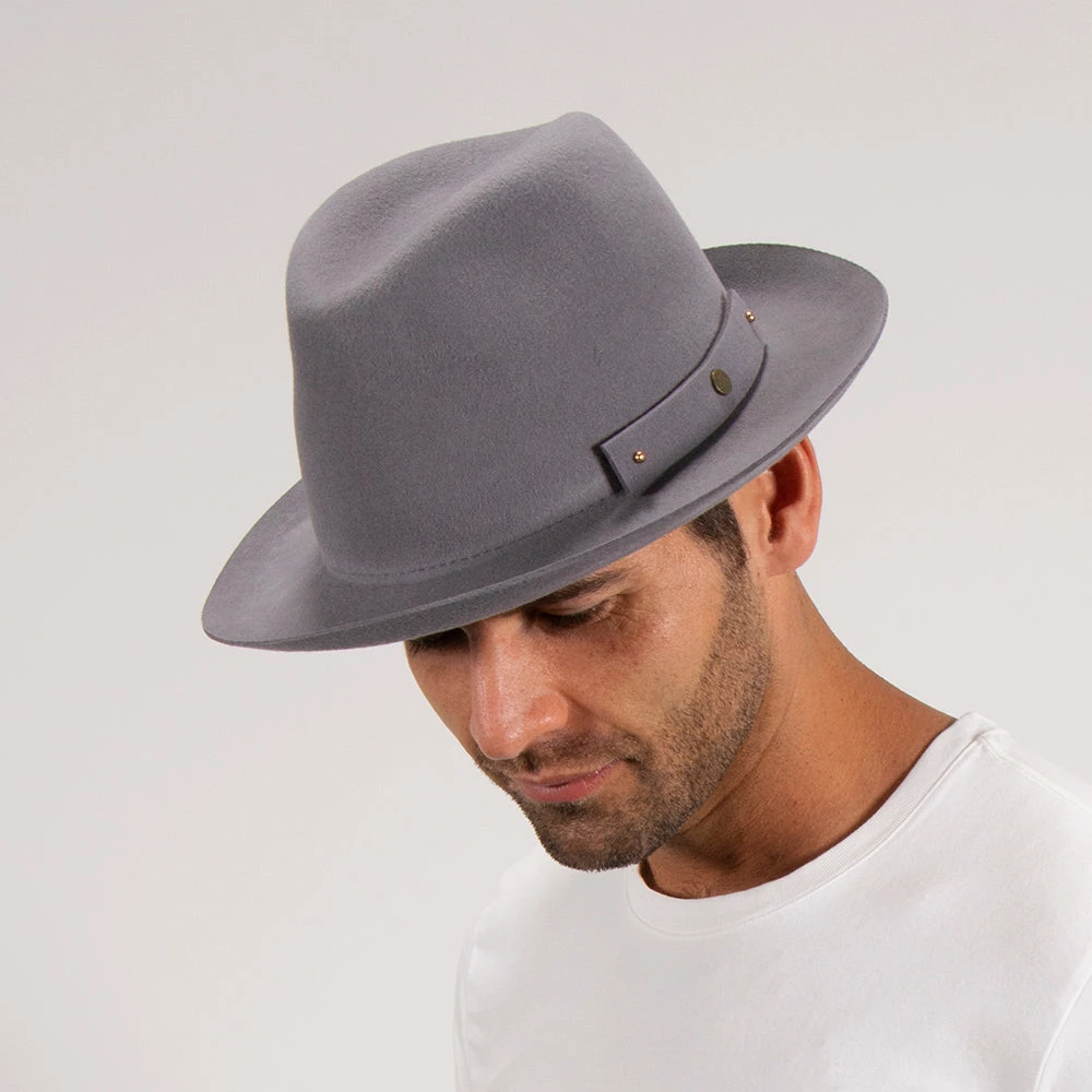 Buy ๐ Journey - Walrus Hats Wool Felt Fedora Crushable Hat - H7009 ๐คฉ 68 Journey - Walrus Hats Wool Felt Fedora Crushable Hat - H7009