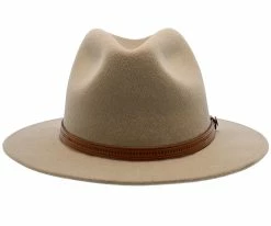 Women Big Sur - Walrus Hats Dark Brown Wool Felt Safari Hat