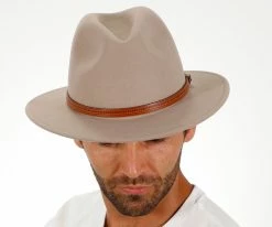 Women Big Sur - Walrus Hats Dark Brown Wool Felt Safari Hat