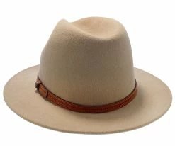 Women Big Sur - Walrus Hats Dark Brown Wool Felt Safari Hat