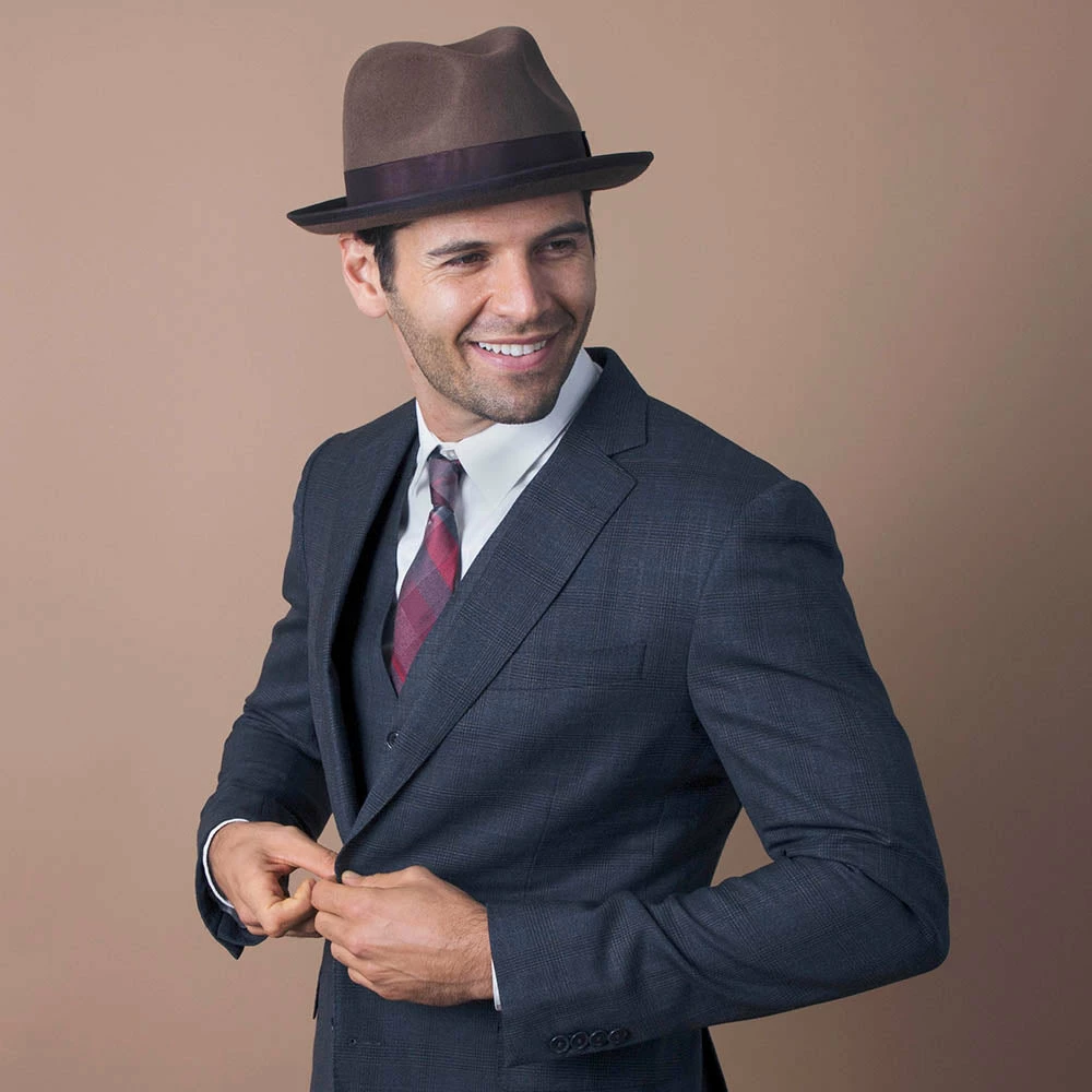 New ๐ Walrus Hats Compass - Walrus Hat Diamond Crown Wool Felt Fedora Hat ๐ 81 Walrus Hats Compass - Walrus Hat Diamond Crown Wool Felt Fedora Hat