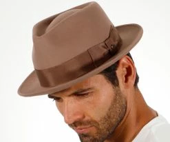 New ๐ Walrus Hats Compass - Walrus Hat Diamond Crown Wool Felt Fedora Hat ๐ 157 Walrus Hats Compass - Walrus Hat Diamond Crown Wool Felt Fedora Hat