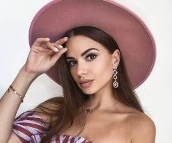 Capri - Walrus Hats Wide Brim Wool Felt Fedora Hat