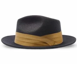 Fashionable Hats Women Satin Hat Band - 3-Pleat With 2-End Hooks