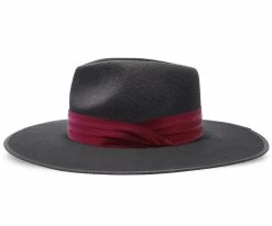 Fashionable Hats Women Satin Hat Band - 3-Pleat With 2-End Hooks