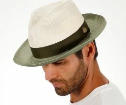 Toledo Previous Season Colors - Dobbs Straw Fedora Hat - DSTLDO