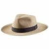 Carraway - Helen Kaminski Wide Flat Brim Wool Felt Fedora