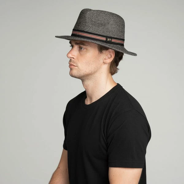 Hot Sale ๐ฏ Hester - Bailey Toyo Braid Fedora Hat Men โค๏ธ 12 Hester - Bailey Toyo Braid Fedora Hat Men