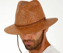Cheap ✔️ Grand Turk - Scala 100% Raffia Straw Fedora Hat ⭐ 17 Grand Turk - Scala 100% Raffia Straw Fedora Hat